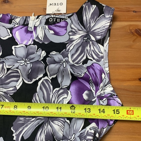 Oten Fit snd Flare Dress, Gorgeous Colours,Back Zipper, Stretch - Picture 5 of 9